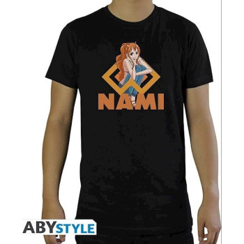 ONE PIECE - Tshirt "Nami" Ανδρικό μαύρο