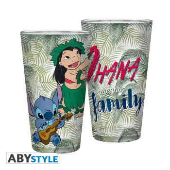 Disney Lilo and Stitch Large Glass - 400ml 