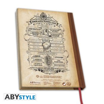 Harry Potter A5 Notebook "Hogwarts School