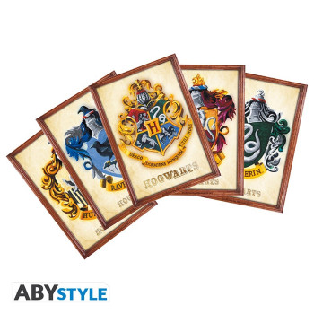 Harry Potter Κούπα 320ml + Acryl® + Postcards "Hogwarts"