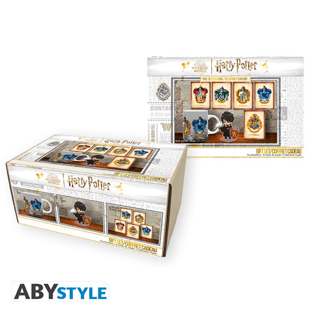 Harry Potter Κούπα 320ml + Acryl® + Postcards "Hogwarts" Harry Potter Κούπα 320ml + Acryl® + Postcards "Hogwarts"