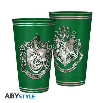 HARRY POTTER - Premium Large Glass - 400ml - Slytherin