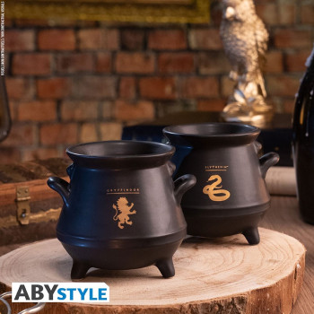 Harry Potter Teapot - with Hogwarts cauldrons set