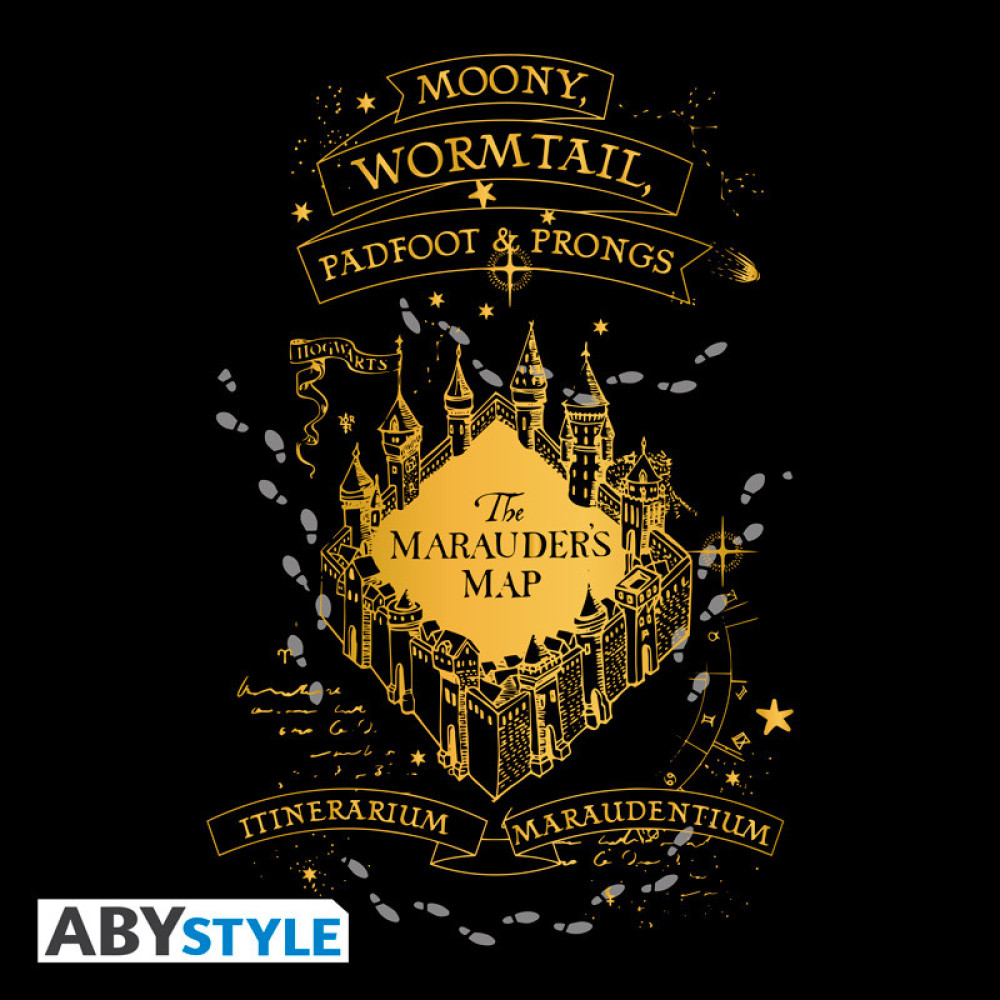 HARRY POTTER - Tshirt unisex black - The Marauders HARRY POTTER - Tshirt unisex black - The Marauders