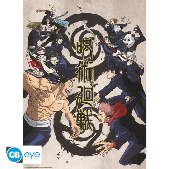 Jujutsu Kaisen Poster Chibi 52x38 - Tokyo vs. Kyoto