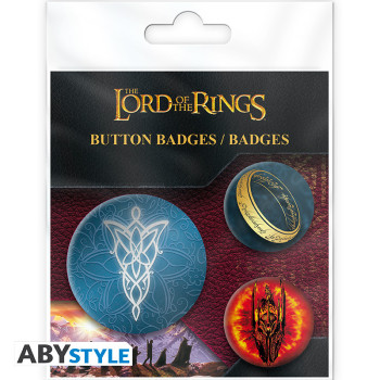 The Lord of the Rings Badge Pack - Middle Earth