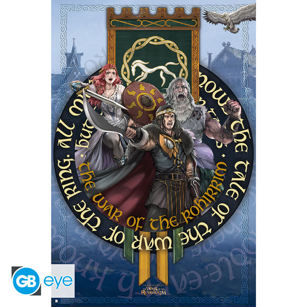 Lord Of The Rings Poster Maxi 91.5x61 - TWOTR "Characters" Lord Of The Rings Poster Maxi 91.5x61 - TWOTR "Characters"