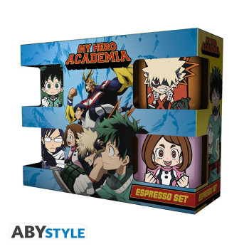 My Hero Academia Set 4 espresso mugs