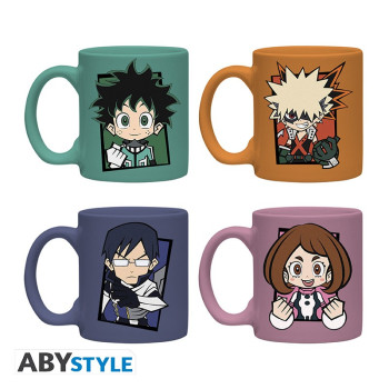 My Hero Academia Set 4 espresso mugs