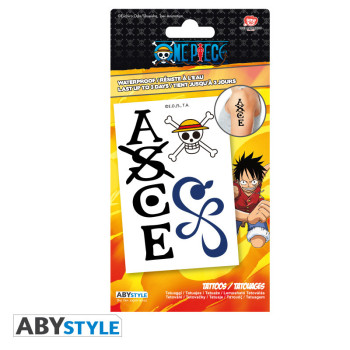 One Piece Tattoos - 15x10cm - X5