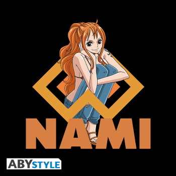 ONE PIECE - Tshirt "Nami" Ανδρικό μαύρο