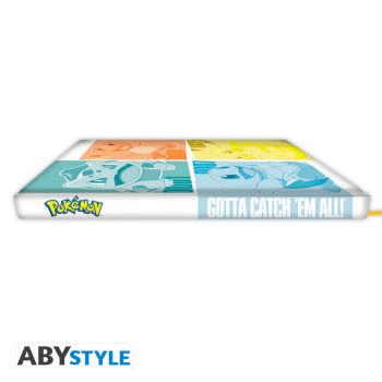 Pokemon A5 Notebook "Kanto Starters"