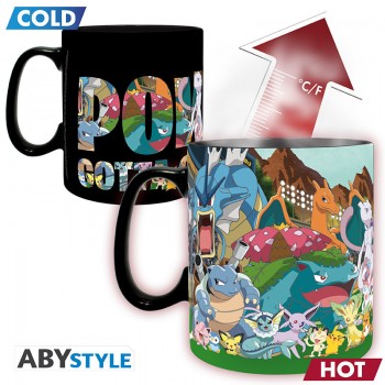 Κούπα Pokemon Heat Change - 460 ml - "Gotta catch em al