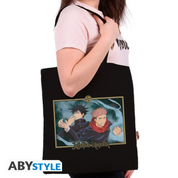 Jujutsu Kaisen Tote Bag  "Itadori & Megumi"