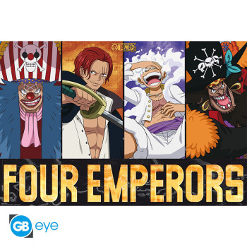 ONE PIECE Αφίσα-Poster Maxi 91.5x61 The Four Emperors ONE PIECE Αφίσα-Poster Maxi 91.5x61 The Four Emperors