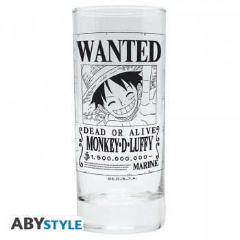 One Piece Set 3 Ποτήρια Γυάλινα 290ml