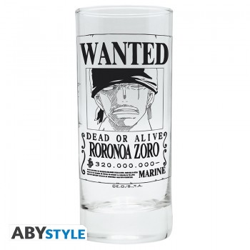 One Piece Set 3 Ποτήρια Γυάλινα 290ml