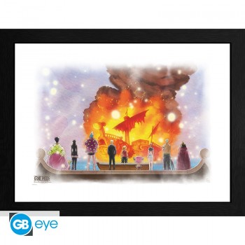 ONE PIECE Poster Με Κάδρο "Vogue Merry" 30x40cm