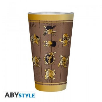 One Piece Ποτήρι Γυάλινο Skulls Large 400ml