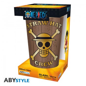One Piece Ποτήρι Γυάλινο Skulls Large 400ml