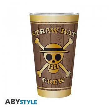 One Piece Ποτήρι Γυάλινο Skulls Large 400ml