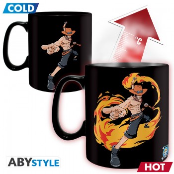 ONE PIECE Luffy & Ace Heat Change Κούπα 460 ml