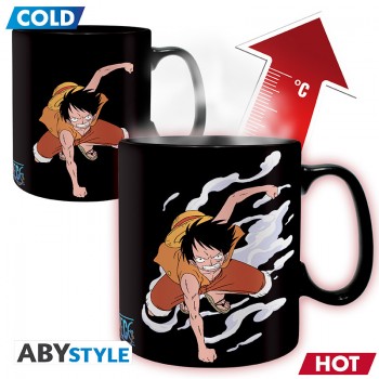 ONE PIECE Luffy & Ace Heat Change Κούπα 460 ml