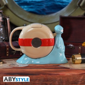 One Piece Τσαγιέρα Den Den Mushi Transponder Snail
