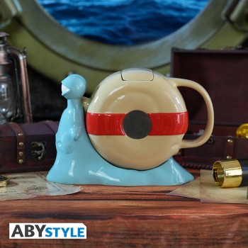 One Piece Τσαγιέρα Den Den Mushi Transponder Snail