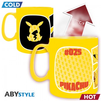 Pokemon Heat Change Κούπα Pikachu 25 460 ml
