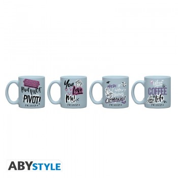 FRIENDS Set 4 espresso κούπες