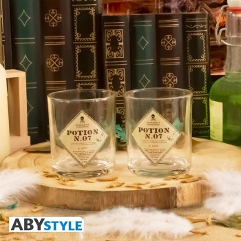 Harry Potter Bottle and glasses Set - Potion Replica