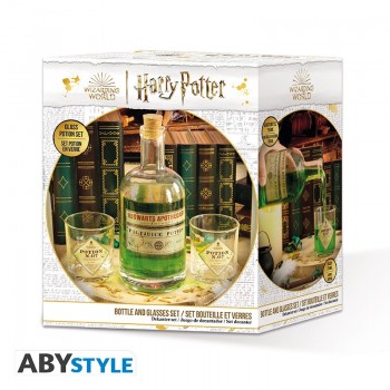 Harry Potter Bottle and glasses Set - Potion Replica