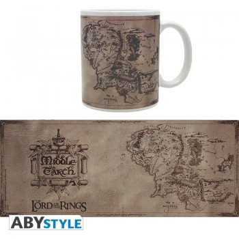 LORD OF THE RINGS Middle Earth Map Κούπα 320 ml