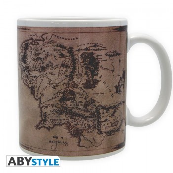 LORD OF THE RINGS Middle Earth Map Κούπα 320 ml