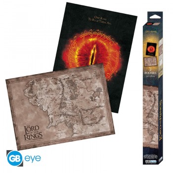 Lord Of The Rings Set 2 Posters 52x38 cm