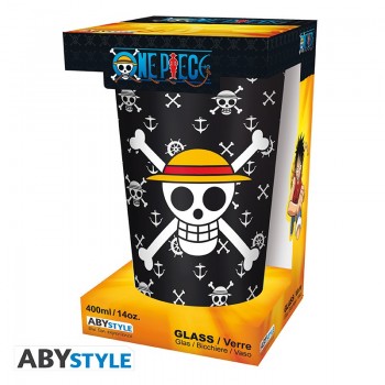 One Piece Ποτήρι Γυάλινο Luffy Large 400ml