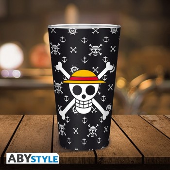 One Piece Ποτήρι Γυάλινο Luffy Large 400ml