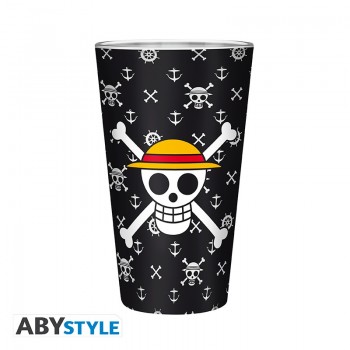 One Piece Ποτήρι Γυάλινο Luffy Large 400ml