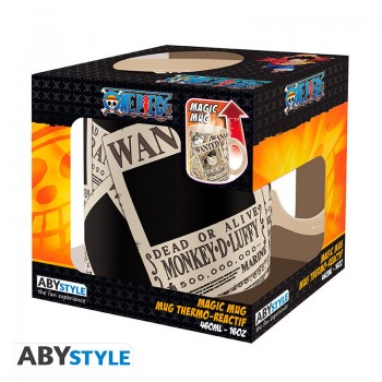 One Piece Mug Heat Change - 460 ml -Wanted