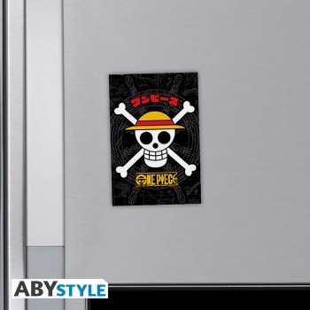 Οne Piece Standard Magnet - Strawhat Skull 