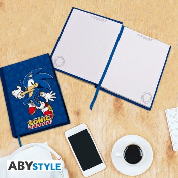 Sonic A5 Notebook "Sonic The Hedgehog" 