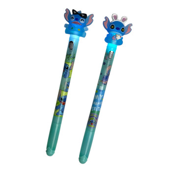 Στυλό Disney Stitch Με Φώς (Τυχαία Επιλογή)