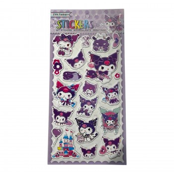Sanrio Kuromi sticker set