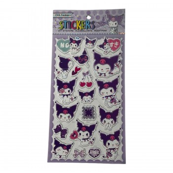 Sanrio Kuromi sticker set