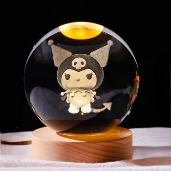 Φωτιστικό Kuromi 3D illusion