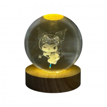 Φωτιστικό Kuromi 3D illusion 10cm