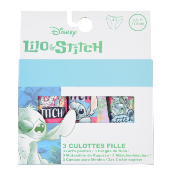 Disney Lilo and Stitch Παιδικά Εσώρουχα 5/6 years Σετ 3 τεμάχια