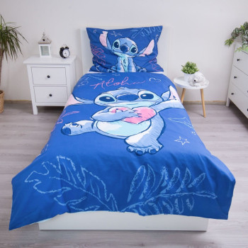 Σετ Παπλωματοθήκη Disney Lilo and Stitch 140×200 cm, 70×90 cm