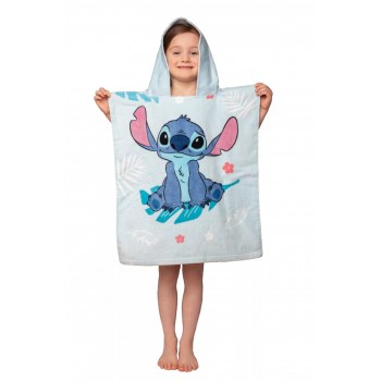 Παιδικό Poncho-Πετσέτα Disney Stitch 50x115 cm